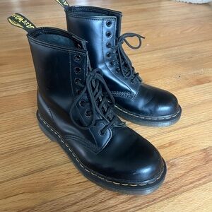 Dr. Martens Classic Black Leather Boots